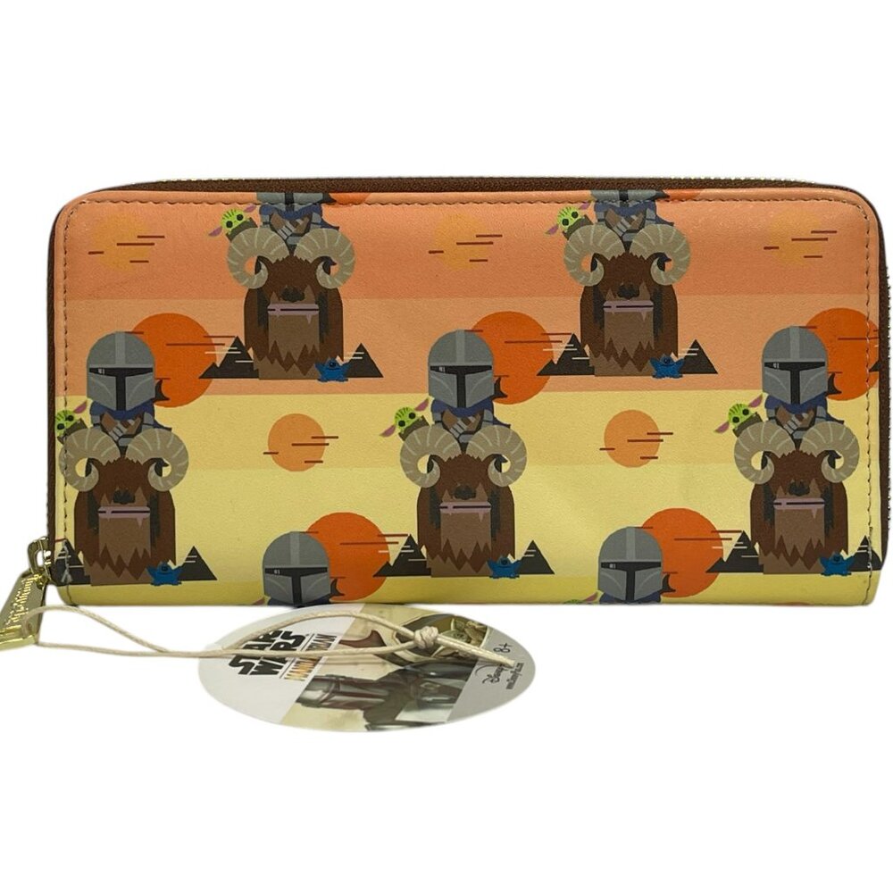 Loungefly Disney Star Wars Mandalorian Bantha Ride Wallet